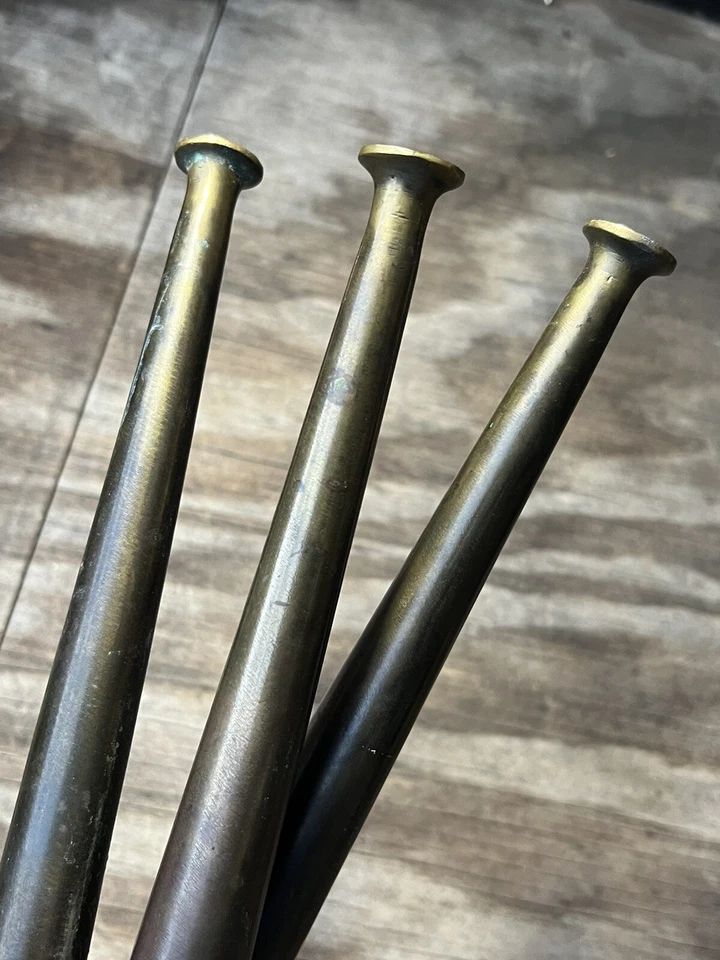 "Patas de mesa boomerang riñón horquilla de metal MCM de colección 13"" Italia" Foto 2 de 4