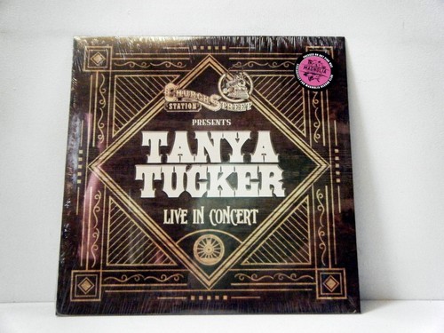 TANYA TUCKER LP Church Street Station live in concert Pink color vinyl SEALED!