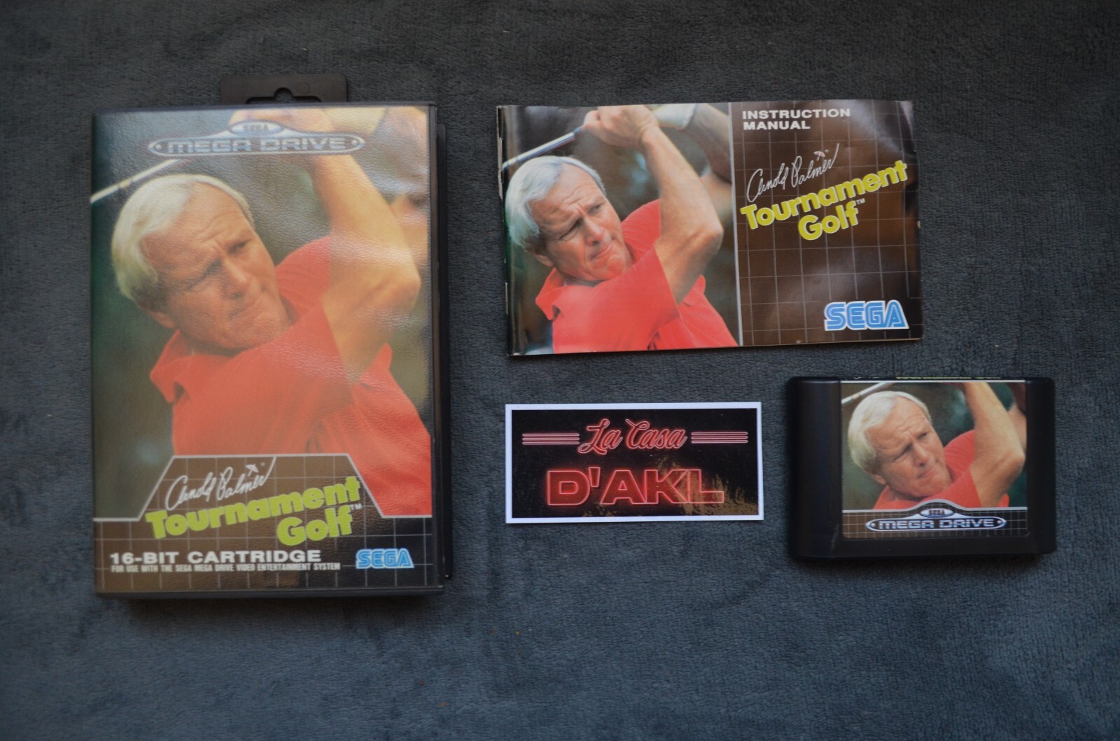 Arnold Palmer Tournament Golf complet sur Sega Megadrive - PAL FR