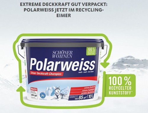 Schöner Wohnen - Polarweiss matt, für Innen 7,5 L - Bild 4 von 4