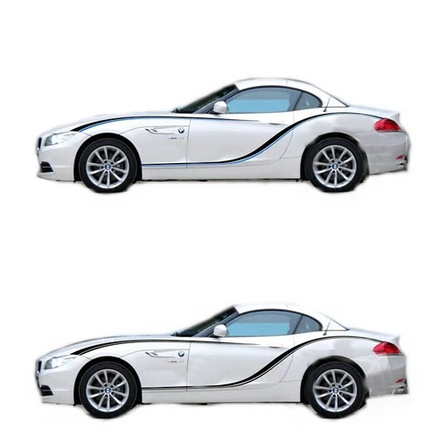 Graphics Waist Line Car Sticker For BMW Z4 Racing Stripe Side Door Decals Vinyl - Picture 4 of 8