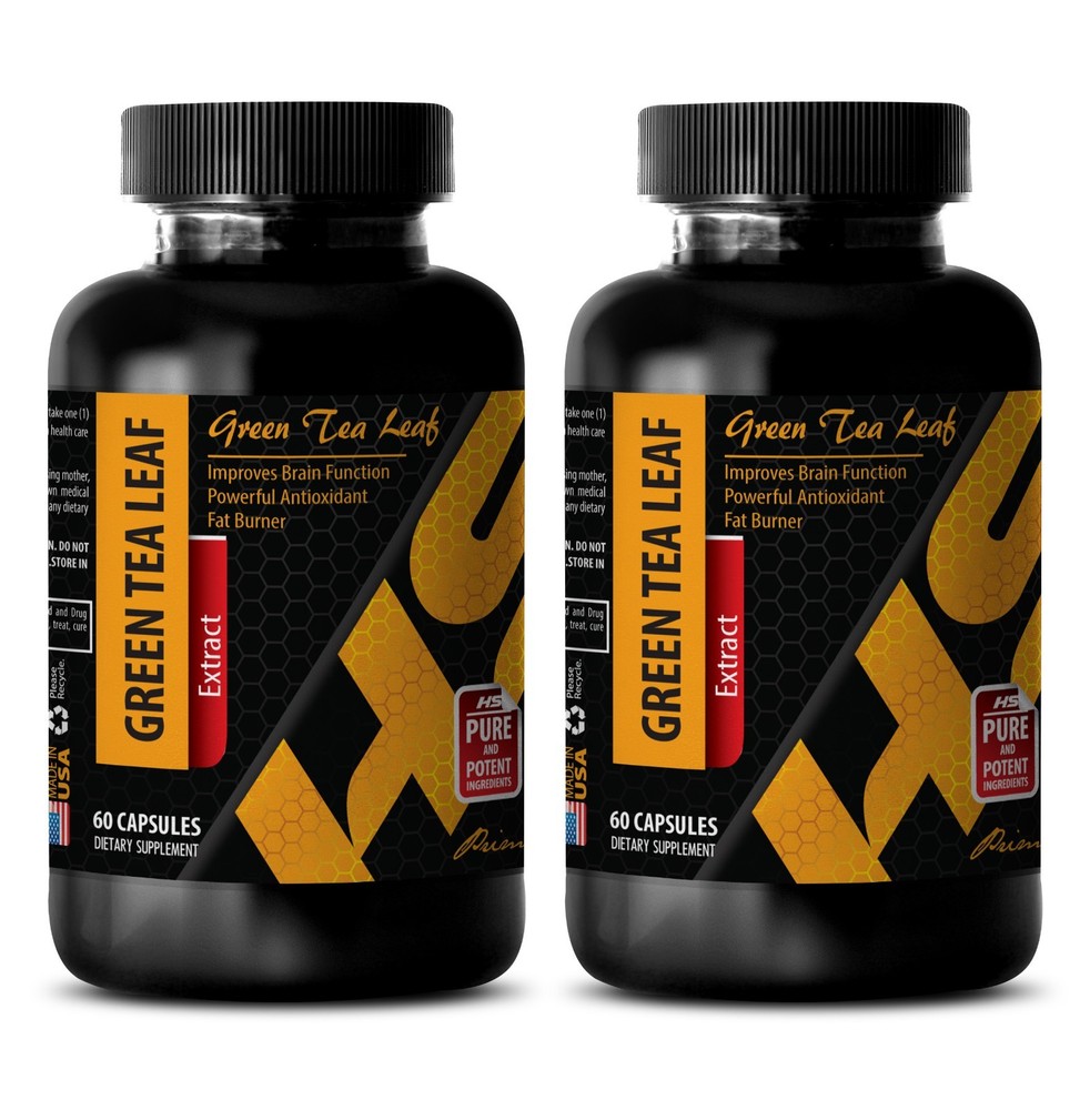 full body detox - GREEN TEA EXTRACT - green tea weight loss - 2 Bottles