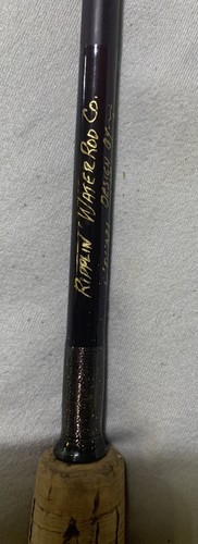 Vintage RIPPLIN WATER ROD CO. 6’ ML Designed By Cotton Cordell.