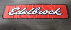 Edelbrock Racing Banner Flag Big 2x8 feet Cylinder Heads Mechanic Garage