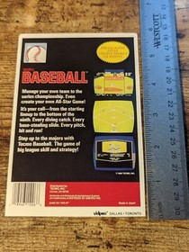 Authentic Vidpro Card Tecmo Baseball Kay Bee Toys R Us NES Nintendo Memorabilia