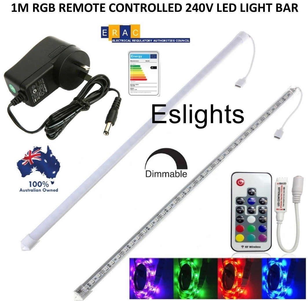 Colour changing led strips on sale with remote control