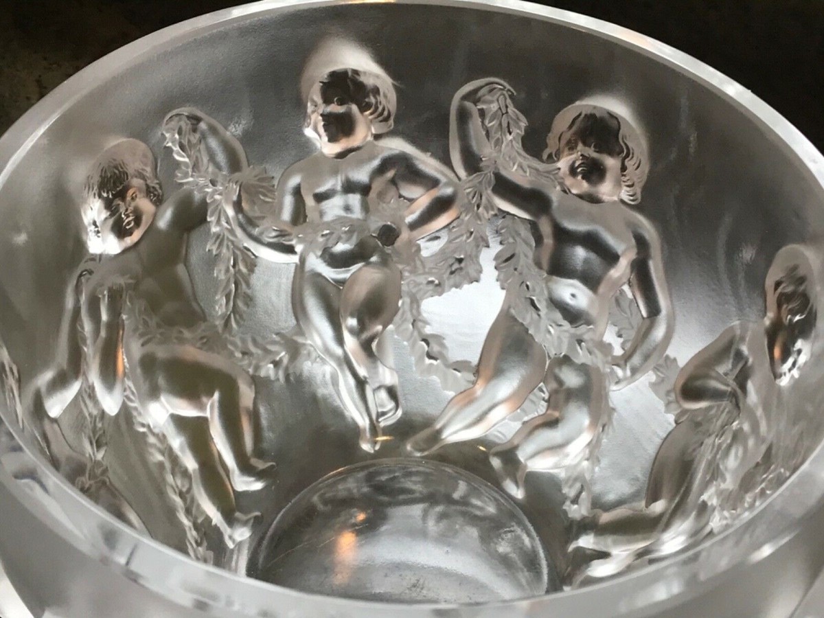 Large Lalique LUXEMBOURG Bowl | eBay