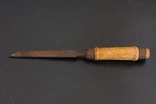 STUBAI 4mm Vtg Mortise Chisel w Wood Handle - Carving Tool 27cm/10.6” AUSTRIA ‎