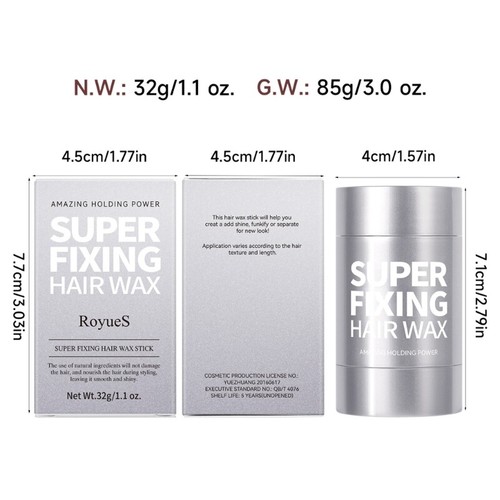 Hair Wax Professional Men Women Hair Styling Styling Wax Artifact - Picture 8 of 8