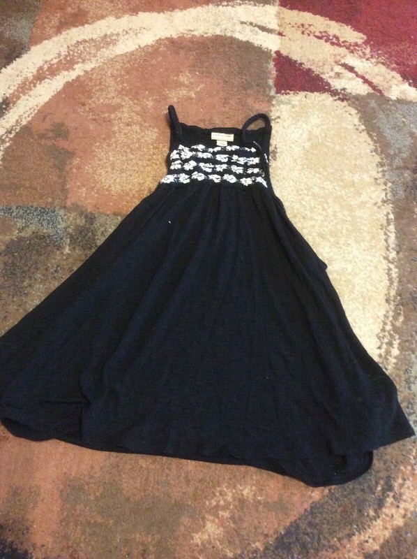 WOMENS AEROPOSTALE CAPE JUBY BLACK  TANK TOP SHIRT SIZE S