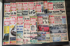 LOTTO 15 RIVISTE AUTO OGGI VINTAGE ANNI '80 '90 AUTOMOBILIA F1 FERRARI FIAT ALFA
