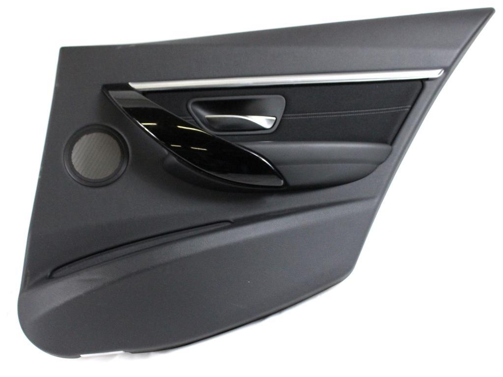 2 Coperture Maniglia Interna Portiera In Stile Fibra Di Carbonio Per BMW Serie 3 (F30, F80) E Serie 4 (F32, F33, F82)