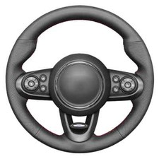 Genuine Leather Steering Wheel Cover For Mini Hatchbackmini Jcw Clubman Jcw