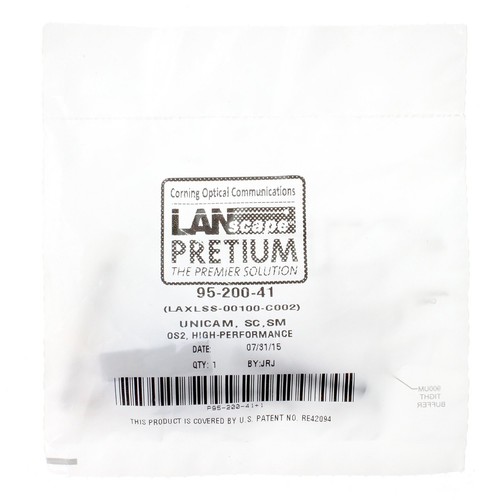 95-200-41 Unicam Prentium Fiber Optic Connector SC SM Blue - Afbeelding 4 van 4
