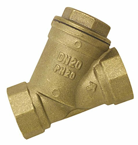 Boutt 2146480 PFS20 - Filtro a Y anti sabbia ottone/inox, 20 x 27 (C4q)