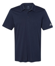 ADIDAS GOLF Mens COTTON BLEND Short Sleeve Polo Shirt Navy Blue Sz M NWT