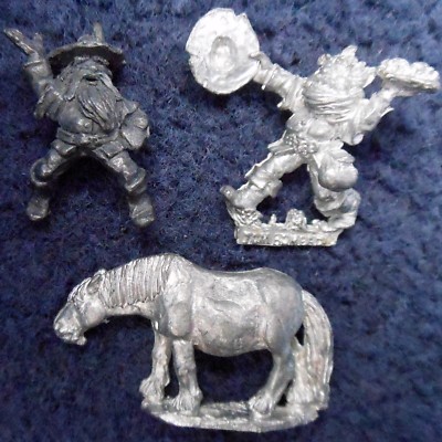 1985 ME83 Tom Bombadil & Fatty Lumpkin Herr der Ringe Zitadelle AD&D LOTR Pony