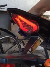 YAMAHA R6 BLK /SMOKE LED TAIL LIGHT 2008,2009,2010,2011,2012,2013,2014,2015,2016
