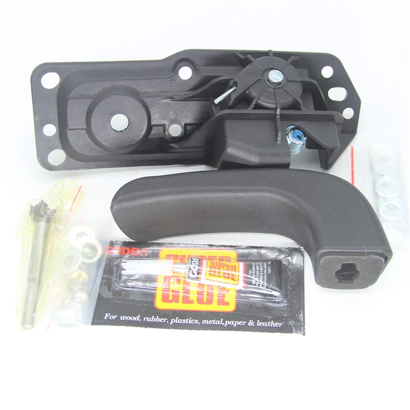 Kit de reparación de manija de puerta interior del conductor izquierdo ajuste interior 07-13 Silverado 3500 HD Foto 3 de 4