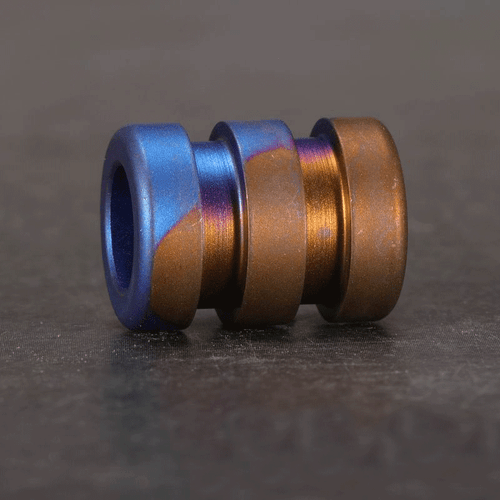 Titanium Alloy Knife Lanyard Bead Necklace Paracord Pendant Bracelet Bead DIY - Picture 23 of 28