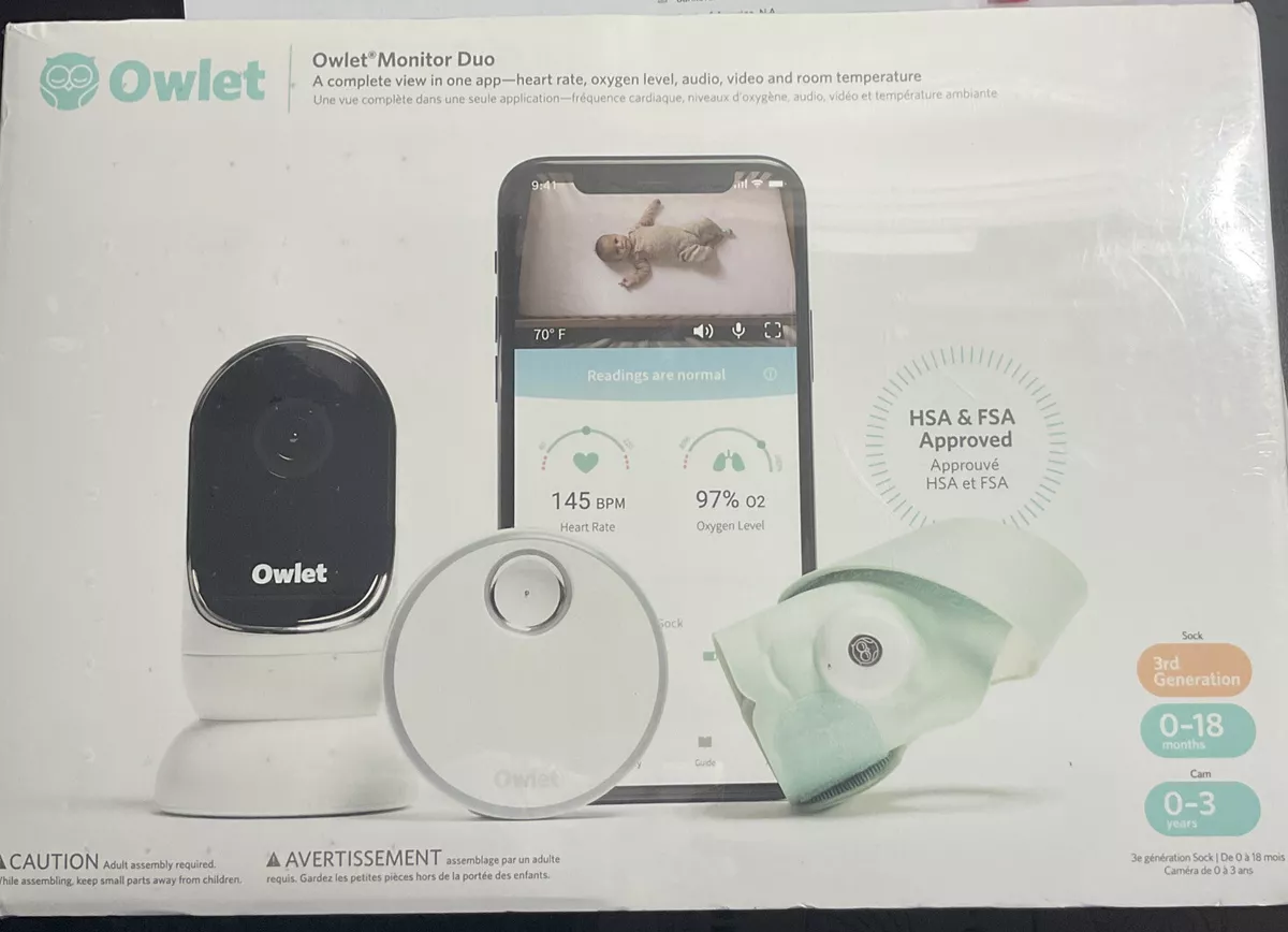 Owlet sock and cam sale