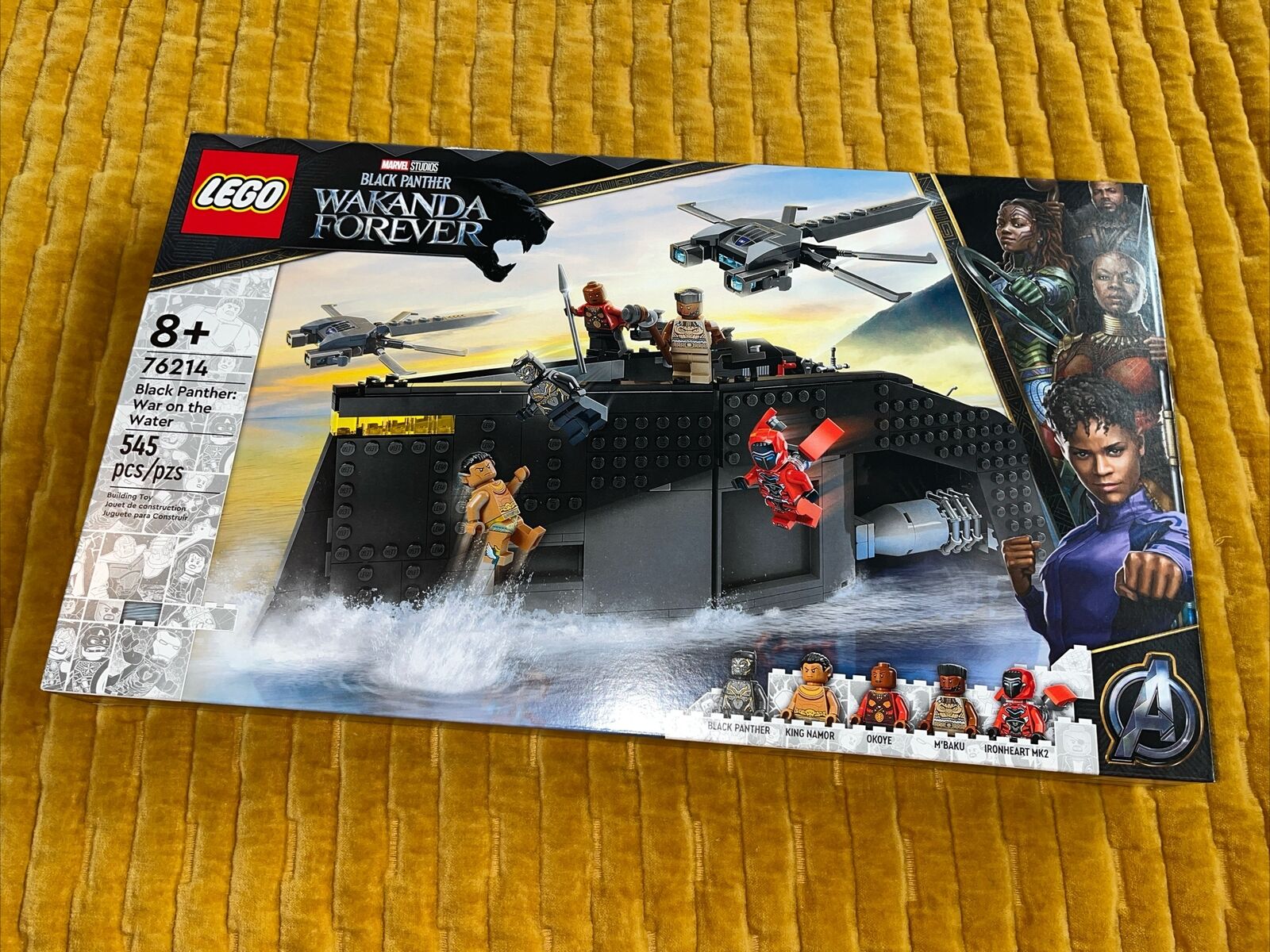 LEGO Marvel: Black Panther: War on the Water (76214). NIB sealed