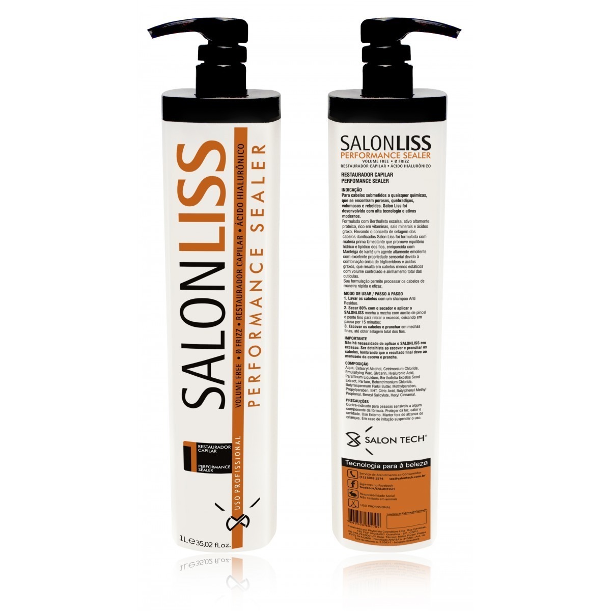 Cheratina Brasiliana  Salonliss Performance Sealler Blowout 1000ml