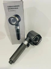 Turbo Charged Shower Head- Hand Held - Adjustable - As Pictured Shower Head Only