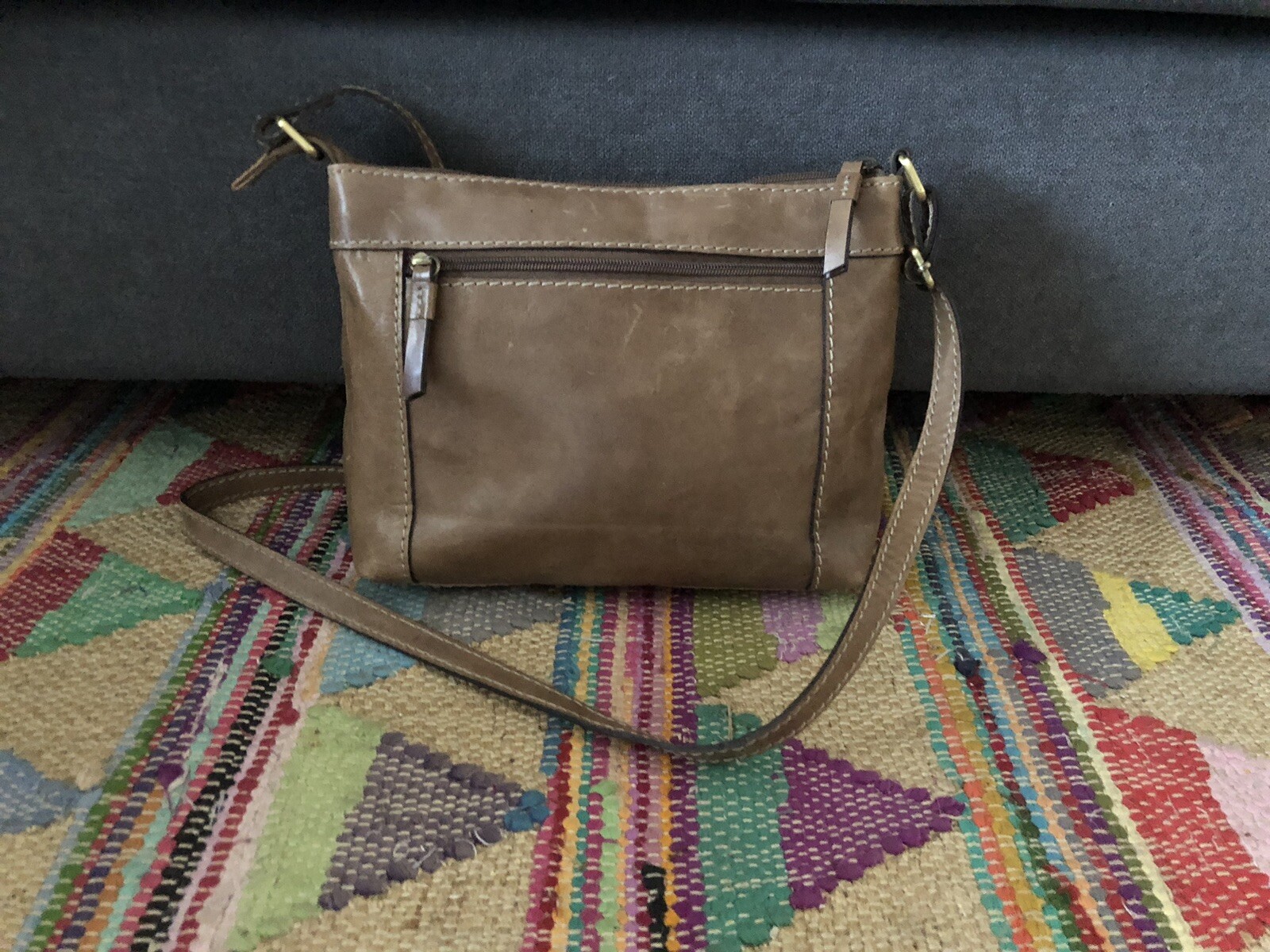 Colorado Leather Crossbody Bag Beautiful Condition eBay