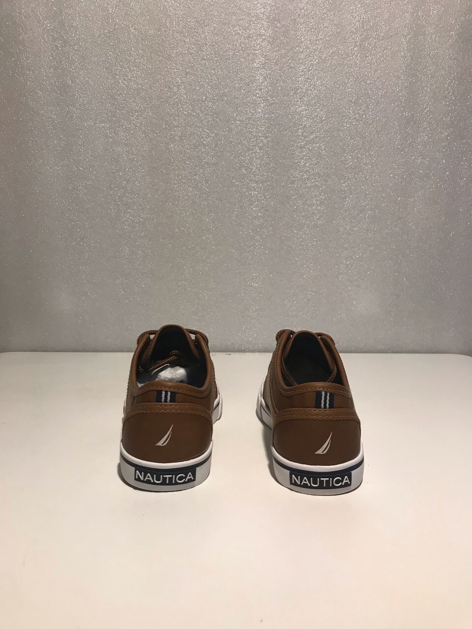 New! Nautica Moulouya Sneaker, Brown - Boy's Size: 1 image 2