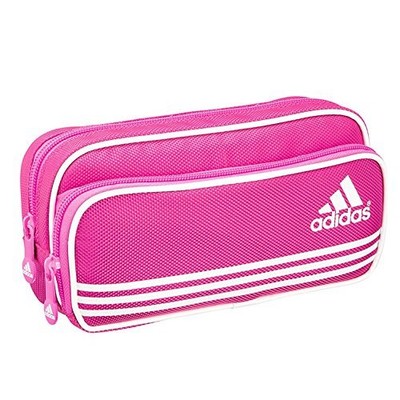 adidas pink pencil case