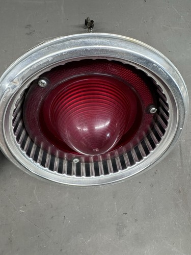 1962 Ford Fairlane Tail Light Lamp Taillight Lens Housings Ranchero Taillamp OEM - Picture 6 of 17