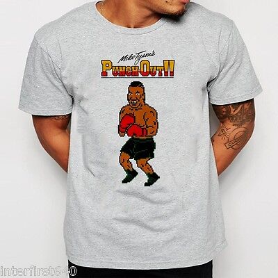 MIKE TYSON PUNCHOUT T-SHIRT, NES, VIDEOGAME, BOXING, RETRO, TANK HOODIE |