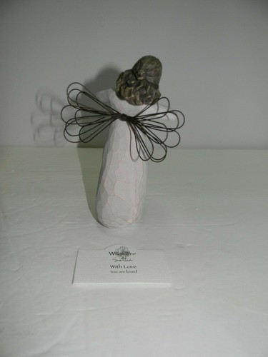 Figura Willow Tree Collection de Susan Lordi Demdaco "With Love" 26182 nueva en caja - Imagen 3 de 11