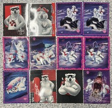 12 Vintage Coca-Cola Coke Soda Advertising Folders