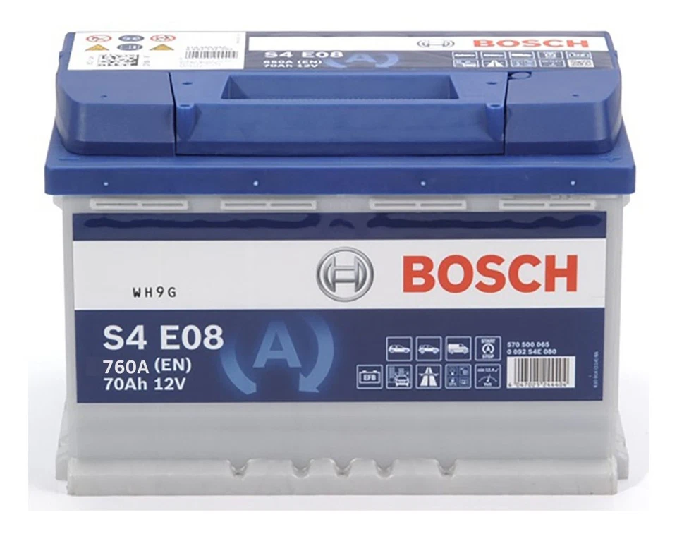 Bosch S4E08 Batterie de Voiture 70A/h-760A - Photo 2/3
