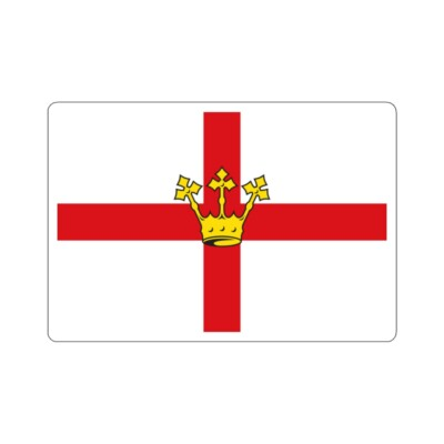 #ad Flag of Koblenz Germany STICKER Vinyl Kiss Cut Decal $7.45