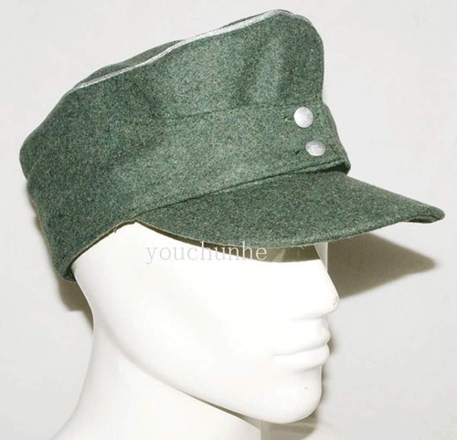 WWII WW2 German WH EM M43 Wool Panzer Field Cap L - GM030 - Picture 1 of 5