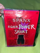 SPANX Women's High Waisted Control Higher Power Short Size M Black
