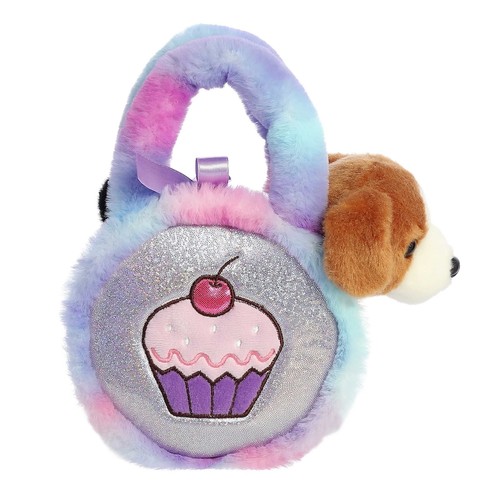 Aurora - Fancy Pals - 6 Zoll Cupcake Pop lila modisches Stofftier - Bild 2 von 4