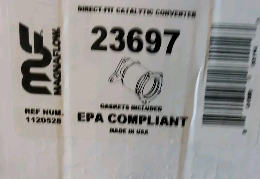 Magnaflow 23697 Catalytic Converter Fits Select 94-97 Mazda MX3/MX6/626 - Image 2 of 2