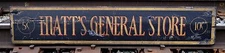 Personalized General Store Wood Sign - Rustic Hand Made Vintage Wood Sign