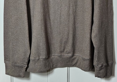 Boston Traders Sweater Men XL NWT Brown Lightweight Crew Neck L/S Soft Gorpcore - Picture 14 of 24