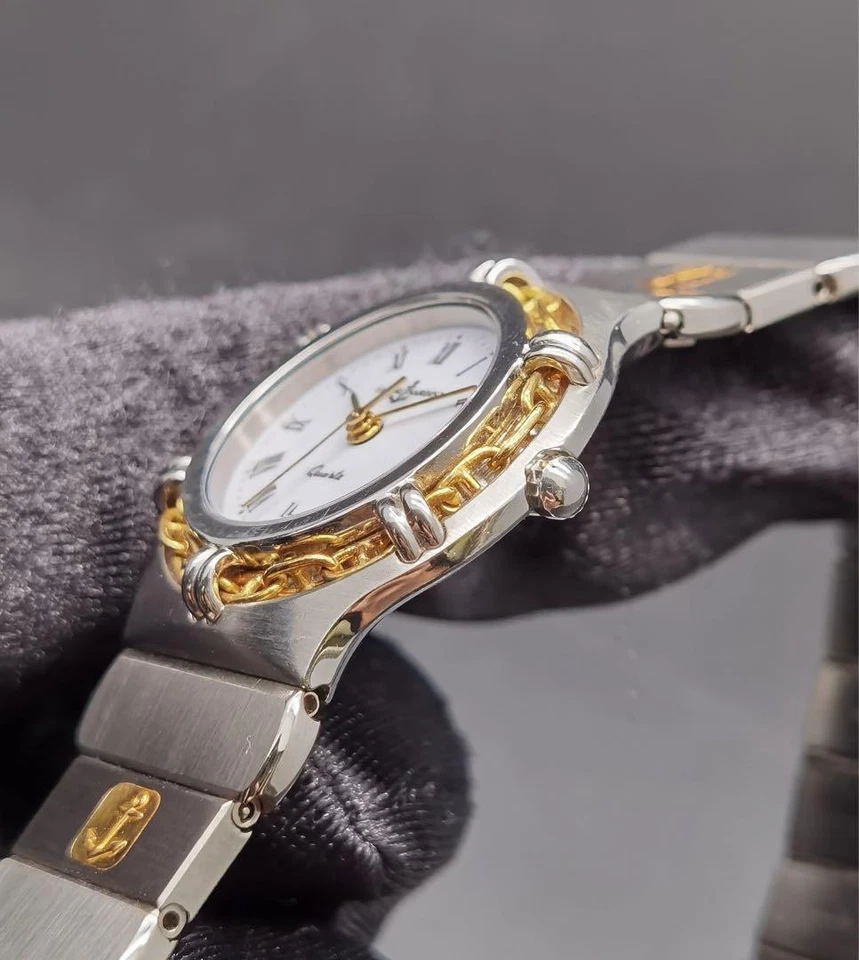 ULYSSE NARDIN La Chaine 44.21 Women's Quartz Gold Silver W26mm Analog - Image 3 of 4