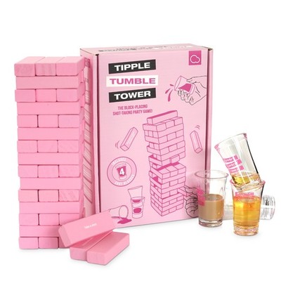 Tipple Topple Tower - The Ultimate Drinking and DaresBlockStacking Game - Ent...