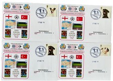 Liverpool v Trabzonspor Europa League 19th August 2010 First Day Covers X4