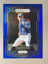 2024 Panini Prizm - Blake Wolters #150 Blue Prizm /199 (RC)