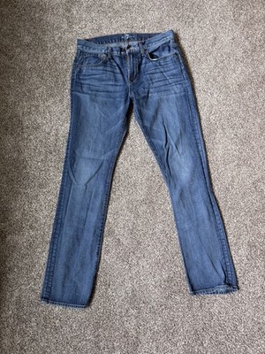 7 For All Mankind Women s Classic Straight Leg/Boot Cut Blue Jeans Size 32