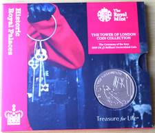 2019 Tower of London Collection The Ceremony of the Keys BU £5 Coin Pack