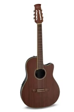 Ovation Applause AB24CM-4S Nylon String Acoustic-Electric Classical Guitar​